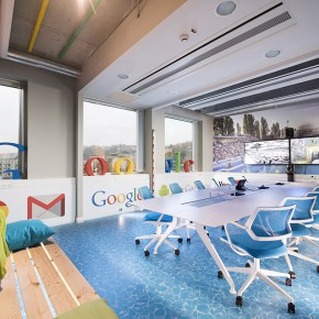 在水疗馆办公-Google布达佩斯总部