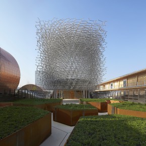 2015米兰世博会英国馆“蜂巢”已完工
