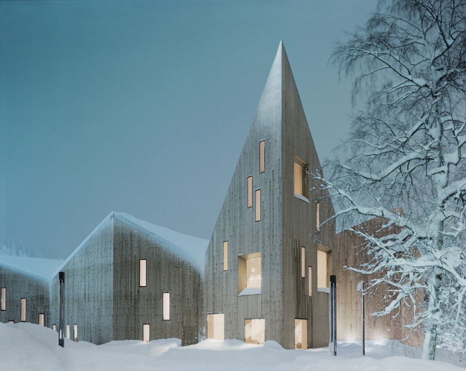 挪威小镇Romsdal民俗博物馆设计