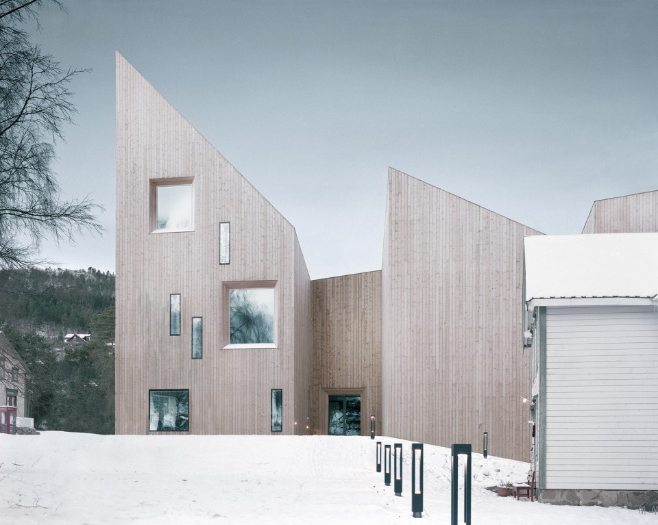 挪威小镇Romsdal民俗博物馆设计