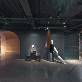 MINZE-STYLE品牌集合店，将传统“拱”元素运用于现代室内设计
