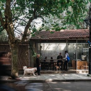 刷刷建筑|上海永嘉路VOYAGE咖啡馆