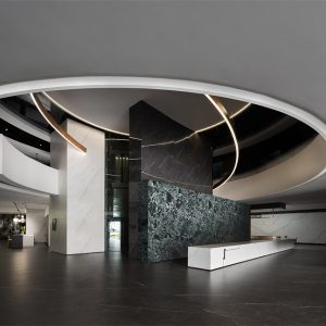 拓维设计|金牌亚洲OSSO岩板展厅